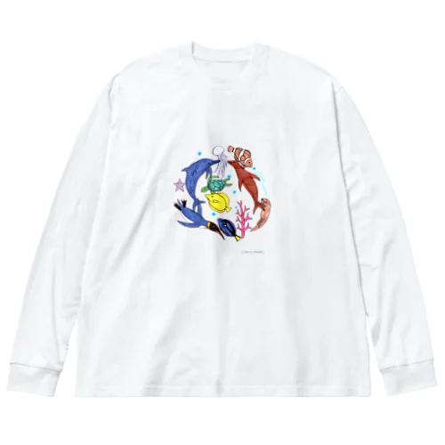 大介の水族館 Big Long Sleeve T-Shirt