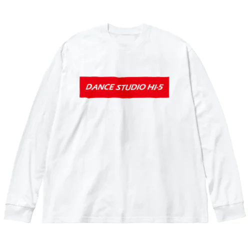 DANCE STUDIO HI-5 オリジナルロゴT Big Long Sleeve T-Shirt