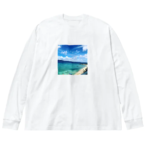 OKINAWA seasidebeach Big Long Sleeve T-Shirt
