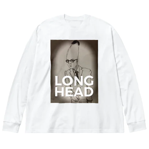 Long head long tee Big Long Sleeve T-Shirt