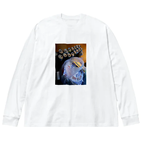 終わってる服 Big Long Sleeve T-Shirt