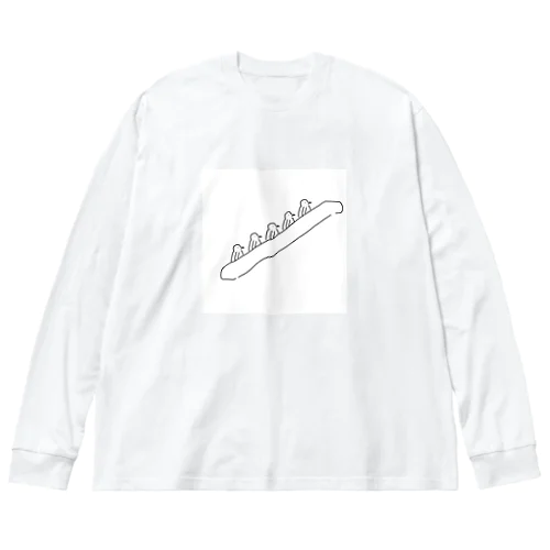 エスカレーターペンチャ×5 Big Long Sleeve T-Shirt