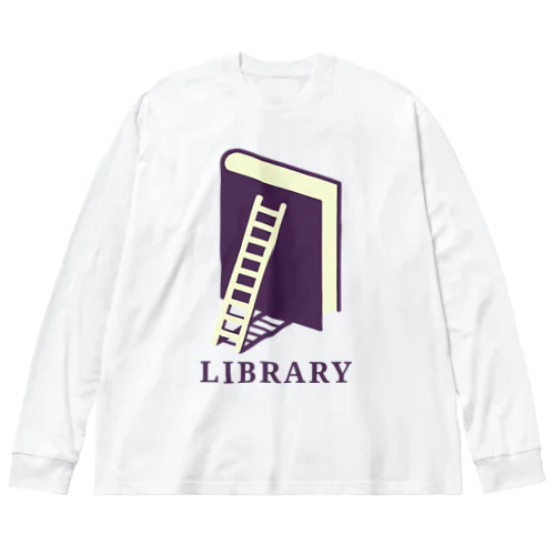 本のライブラリー Big Long Sleeve T-Shirt