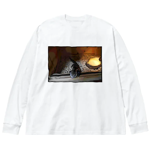アオジタトカゲくん Big Long Sleeve T-Shirt