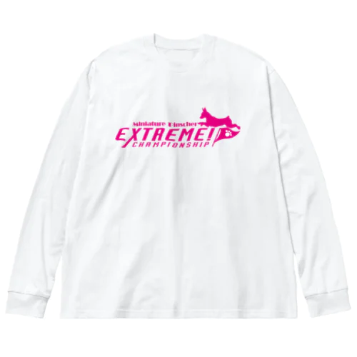 エクストリーム×ミニチュアピンシャー Big Long Sleeve T-Shirt