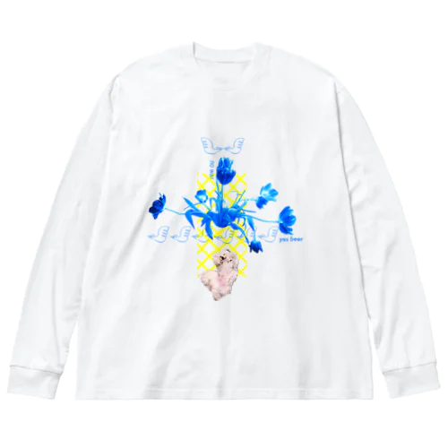 NO WAR, YES BEER（実写版） Big Long Sleeve T-Shirt