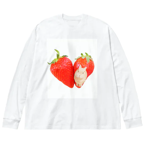 いちごちゃんとうさぎちゃん Big Long Sleeve T-Shirt
