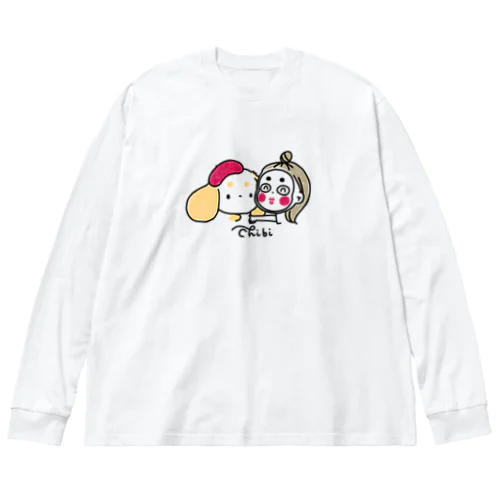 ちびーな2人 Big Long Sleeve T-Shirt