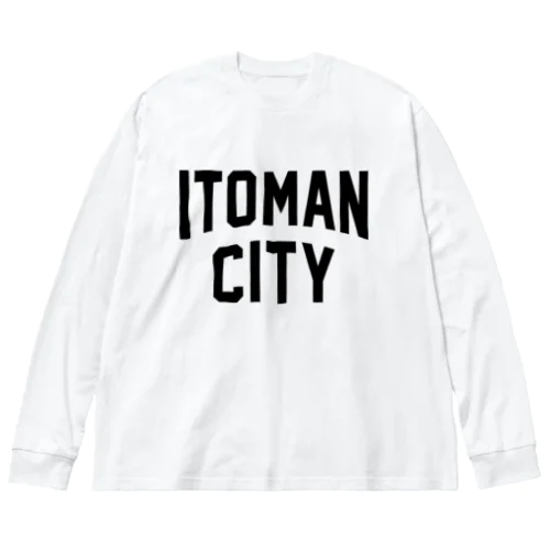 糸満市 ITOMAN CITY Big Long Sleeve T-Shirt