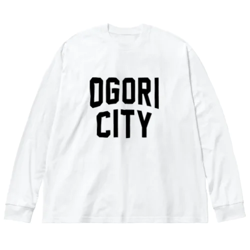 小郡市 OGORI CITY Big Long Sleeve T-Shirt