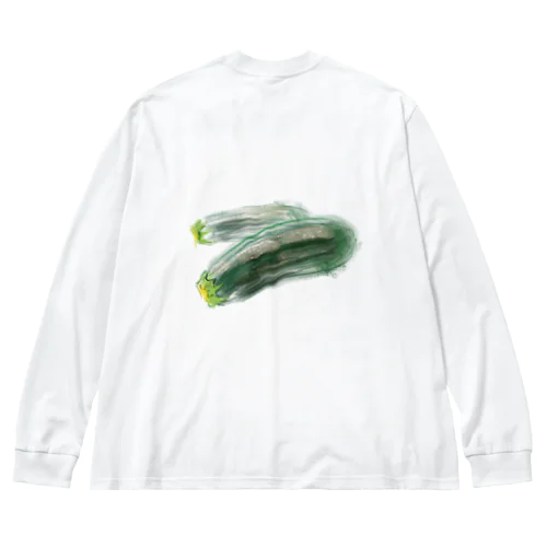ベジタブルT（ズッキーニ） Big Long Sleeve T-Shirt
