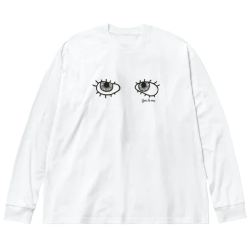 you.meアイコンタクト２ Big Long Sleeve T-Shirt