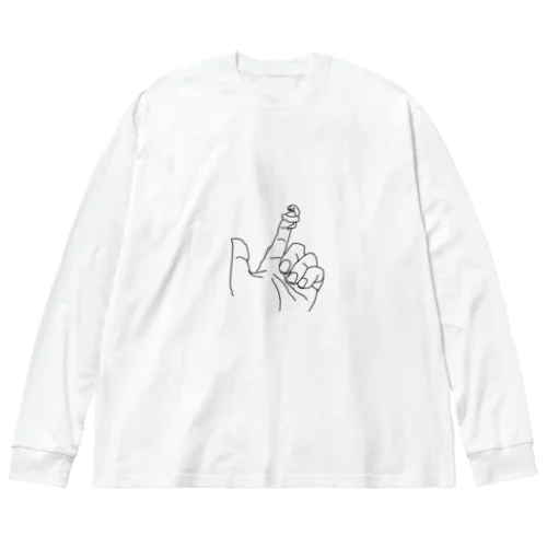 指ニョロボールパイソンロングT Big Long Sleeve T-Shirt