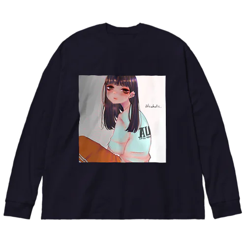 夏の日陰ちゃん Big Long Sleeve T-Shirt