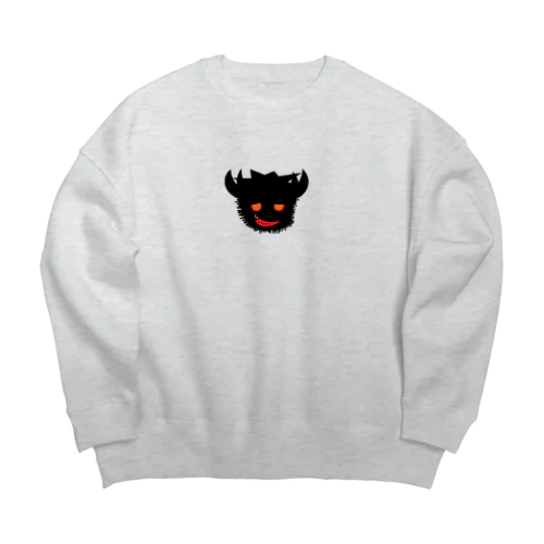 少し成長したデーモン Big Crew Neck Sweatshirt