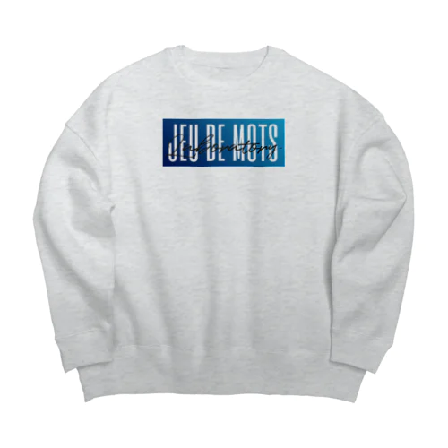 Jeu de mots laboratory  Big Crew Neck Sweatshirt