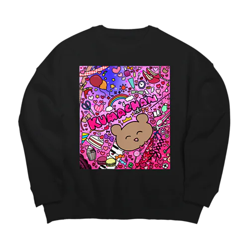 くまちゃん❣️ Big Crew Neck Sweatshirt
