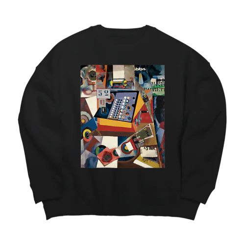 アマデオ・デ・ソウザ・カルドーゾ 「 Cash register (1917) 」 Big Crew Neck Sweatshirt
