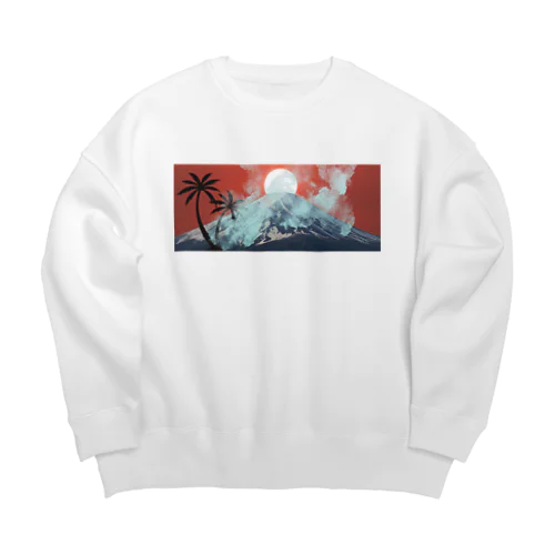 FUJI KOKONATI TREE Big Crew Neck Sweatshirt