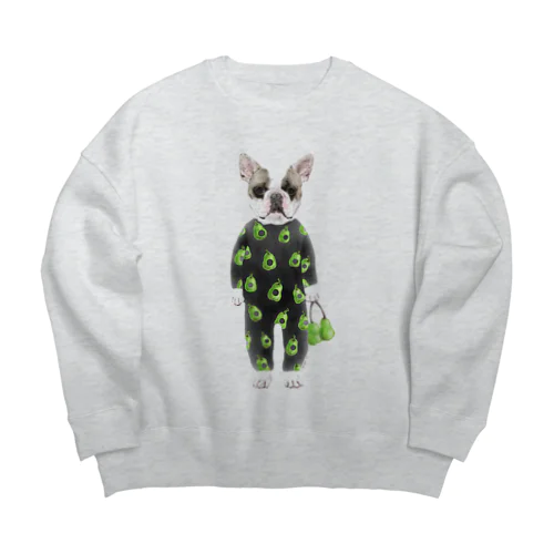 フレブル愛 Big Crew Neck Sweatshirt