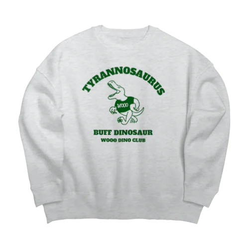 ティラノくんGR Big Crew Neck Sweatshirt