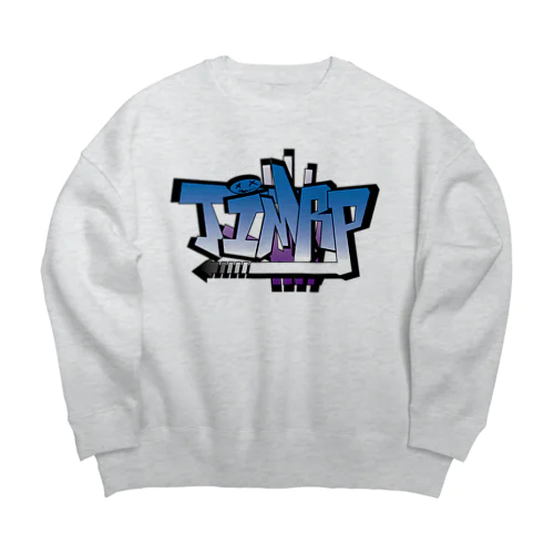 Graffiti Big Crew Neck Sweatshirt