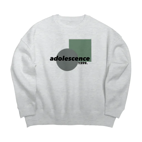 青年期 Big Crew Neck Sweatshirt