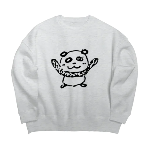 ちぃぱんだ🐼🐾 Big Crew Neck Sweatshirt