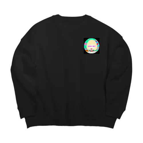 愛のかたち Big Crew Neck Sweatshirt