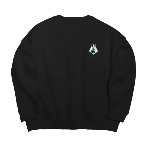 デジタルラビット Big Crew Neck Sweatshirt