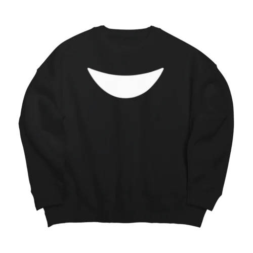 なりきりツキノワグマ Big Crew Neck Sweatshirt