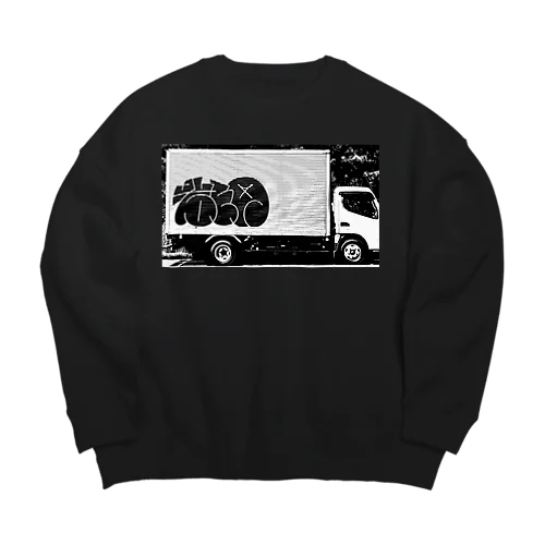 若ヒ同BOMB (トラック) Big Crew Neck Sweatshirt