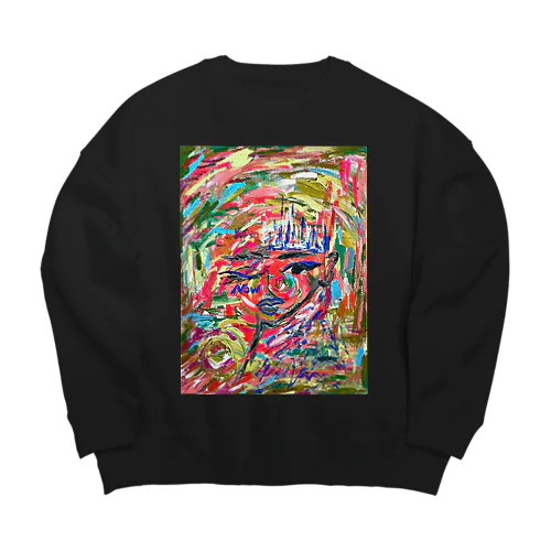 ＮＯＷ　-ＪＩＵ- Big Crew Neck Sweatshirt