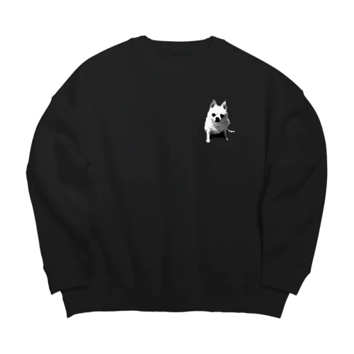 OnePoint Fat Dog Big Crew Neck Sweatshirt