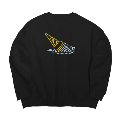 ソフトクリームネオン2.0 Big Crew Neck Sweatshirt