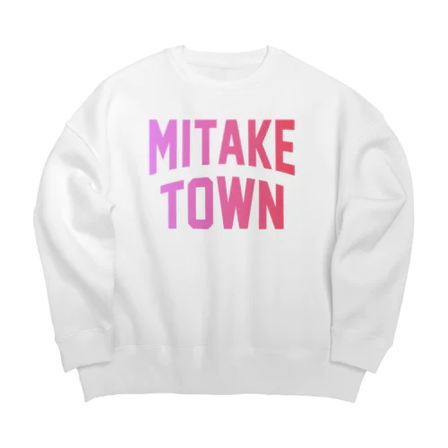 御嵩町 MITAKE TOWN Big Crew Neck Sweatshirt