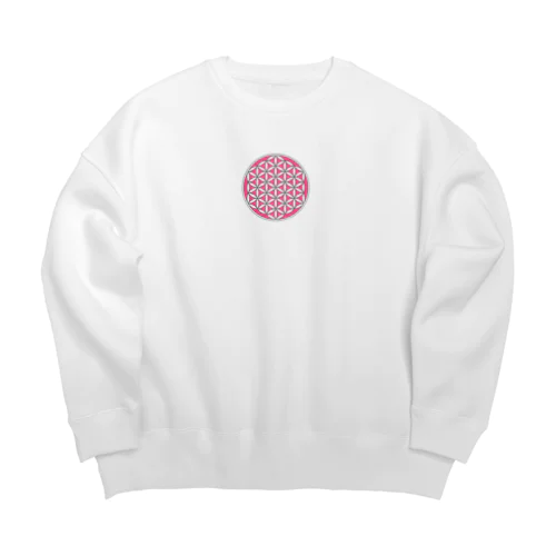 フラワーオブライフの商品・グッツ Big Crew Neck Sweatshirt