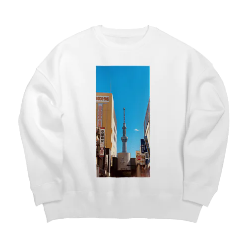 浅草よりスカイツリー,11:37 Big Crew Neck Sweatshirt