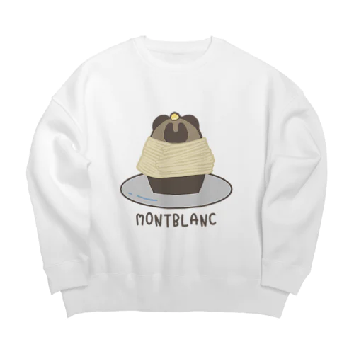 もんぶらんだよ。 Big Crew Neck Sweatshirt