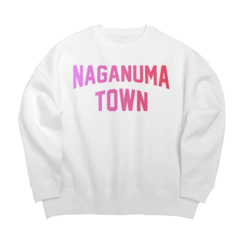 長沼町 NAGANUMA TOWN Big Crew Neck Sweatshirt