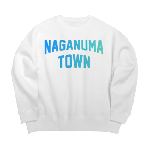 長沼町 NAGANUMA TOWN Big Crew Neck Sweatshirt