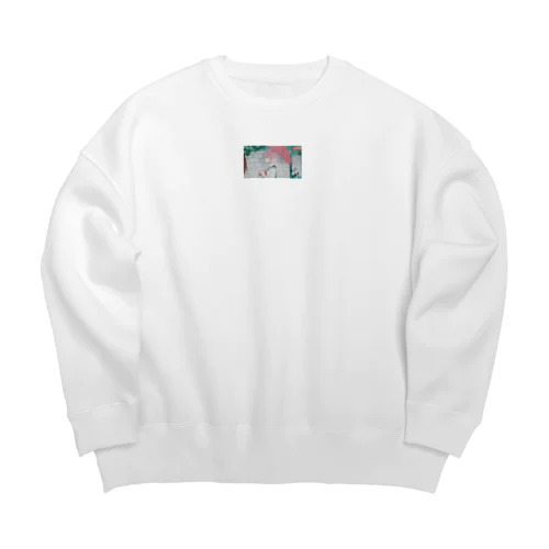 ほのか×炭酸水　コラボグッズ Big Crew Neck Sweatshirt