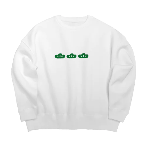 松柄 Big Crew Neck Sweatshirt