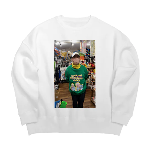 Shirokuma go go Big Crew Neck Sweatshirt