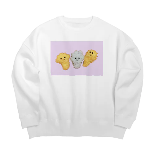 足くんと仲間たち Big Crew Neck Sweatshirt
