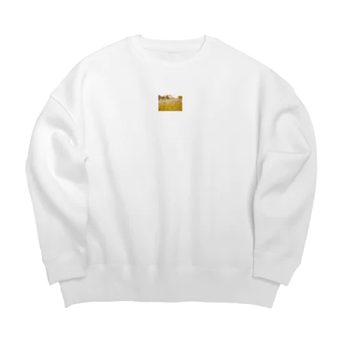 金木犀の香りがしてきた。 Big Crew Neck Sweatshirt