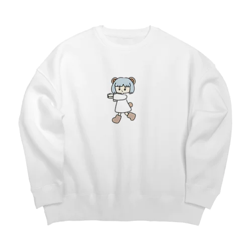 右向け右 Big Crew Neck Sweatshirt