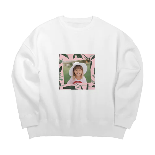 もすキュート Big Crew Neck Sweatshirt