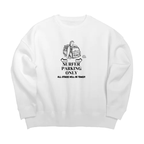 サーファーパーキングオンリー Big Crew Neck Sweatshirt