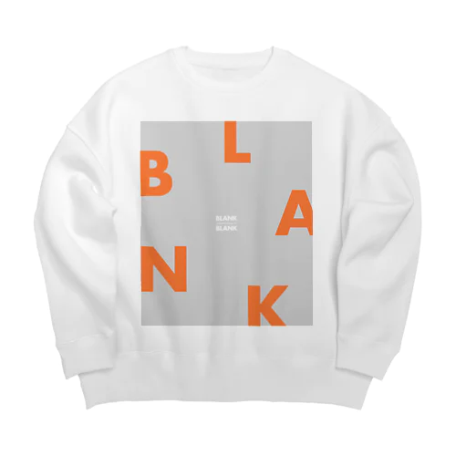 BLANK Big Crew Neck Sweatshirt